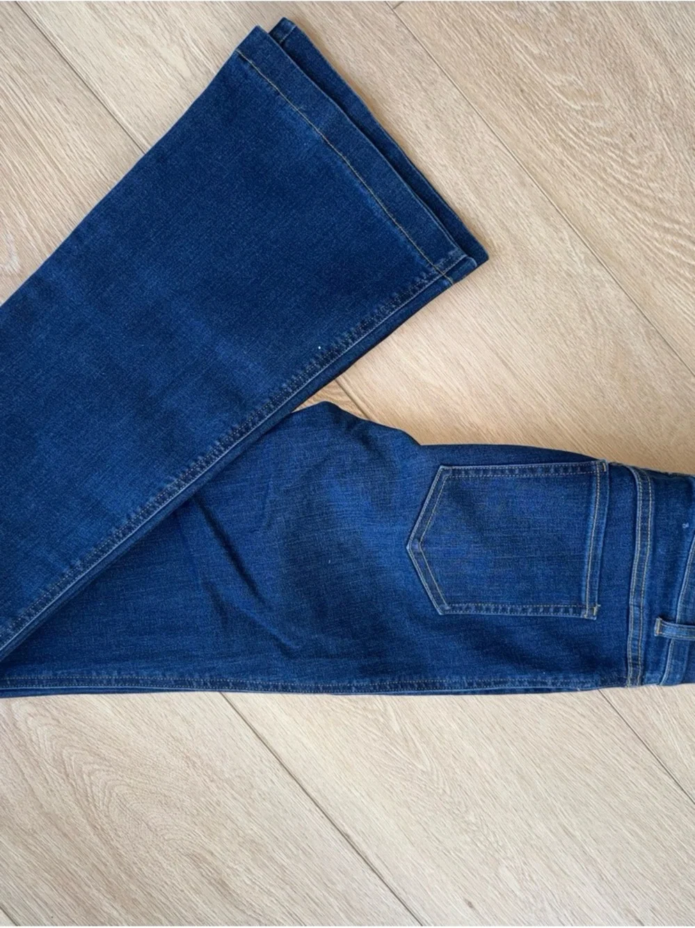 SPANX Dark Blue Flare Jeans
